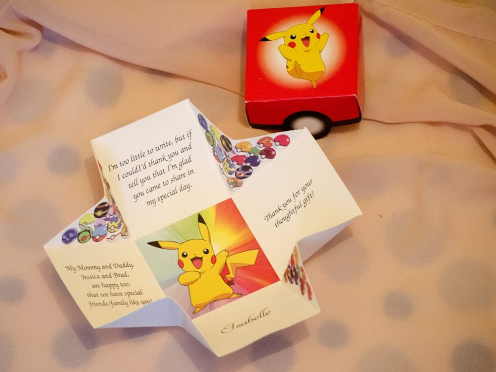 Invitatii botez Pokemon Picachu 21 cm x 21 cm Invitatii botez Pokemon Picachu 21 cm x 21 cm