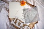 Invitatii de botez material mat crem 15.5 x 15.5 cm 1 Invitatii de botez material mat crem 15.5 x 15.5 cm