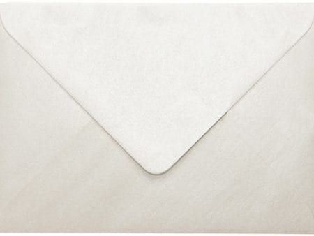 Plicuri ivory sidefat invitatii C6 114 x 162 mm set 20 buc