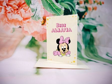 Invitatii botez Minnie Mouse