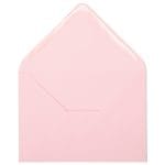 Plicuri roz pal invitatii nunta botez C6 114×162 mm Set 20 buc