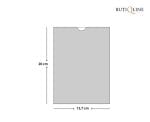 Invitatii nunta text elegant auriu 13.5 x 20 cm
