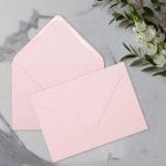 Plicuri roz pal invitatii nunta botez C6 114×162 mm Set 20 buc