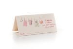 Plicuri de bani botez carton mat cu striatii 9 x 20 cm