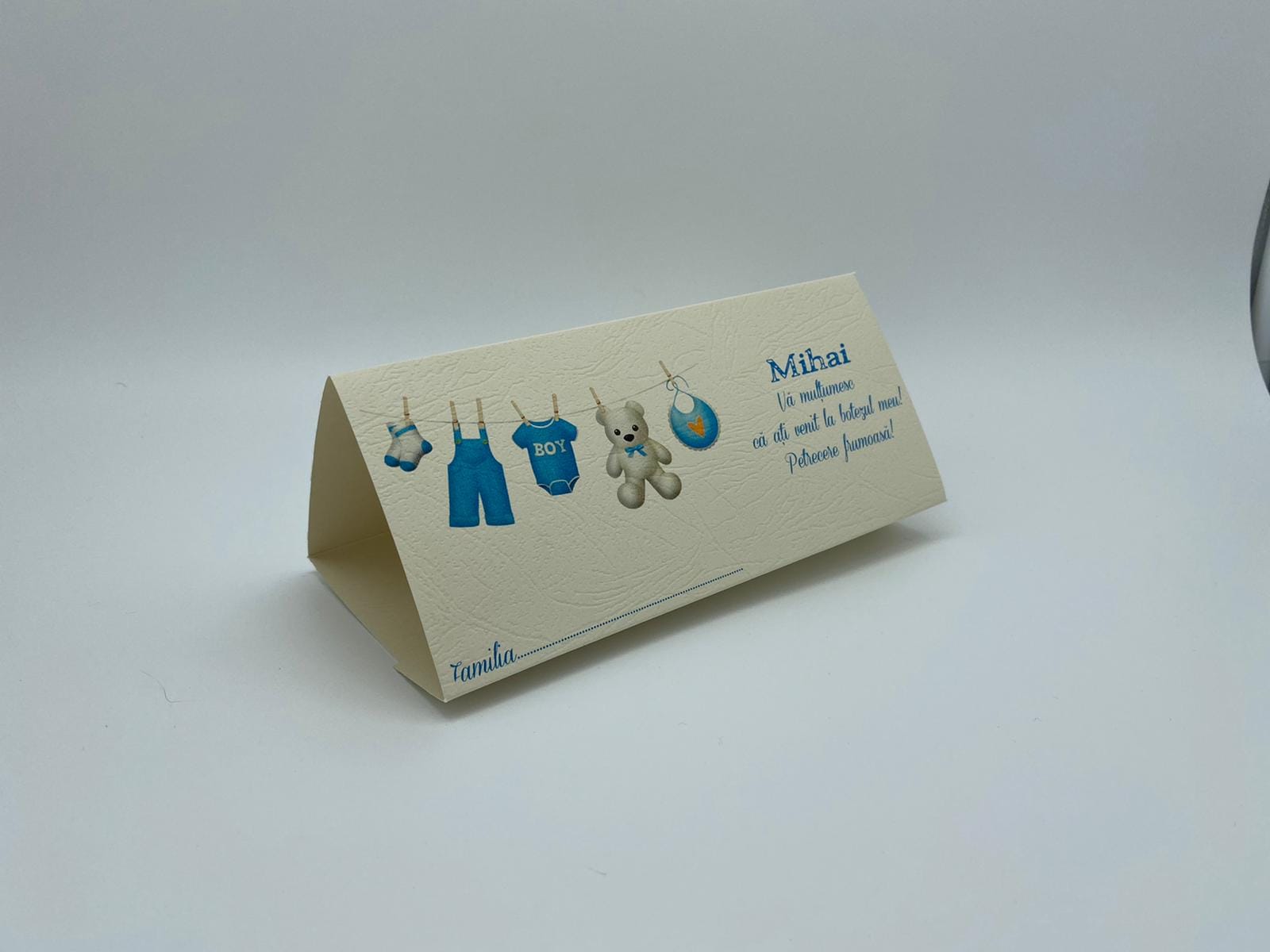 Plicuri de bani botez personabile 9 x 20 cm Plicuri de bani botez personabile 9 x 20 cm