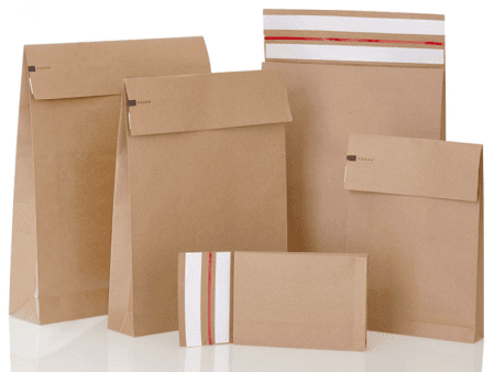 Plicuri craft transport curier 25 x 5 x 35 cm set 50 buc