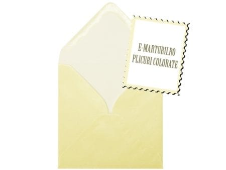 Plicuri crem sidef invitatii nunta sau botez CD DVD 130 x 130 mm set 20 buc