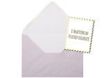 Plicuri lila sidef invitatii felicitare 125 x 175 mm set 20 buc
