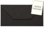 Plicuri negre invitatii ocazii DL 110 x 220 mm set 20 buc 1 Plicuri negre invitatii ocazii DL 110 x 220 mm set 20 buc