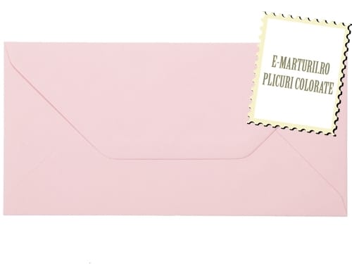 Plicuri roz DL invitatii felicitare DL 110 x 220 mm set 20 buc Plicuri roz DL invitatii felicitare DL 110 x 220 mm set 20 buc