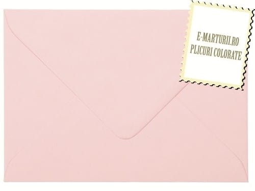 Plicuri roz pal invitatii felicitare 82 x 113 mm set 20 buc Plicuri roz pal invitatii felicitare 82 x 113 mm set 20 buc