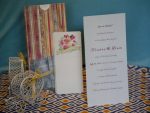 Invitatii nunta model vintage dungi vericale 10 x 21 cm 1 Invitatii nunta model vintage dungi vericale 10 x 21 cm