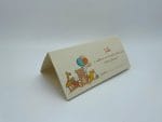 Plicuri de bani botez carton mat cu striatii 9 x 20 cm