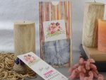 Invitatii nunta model vintage dungi vericale 10 x 21 cm