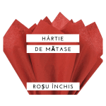 Hartie de matase rosie inchis cadouri decoratiuni