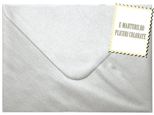 plicuri-invitatii-nunta-argintii-133-x-184-mm-i8-em133arg-2 Plicuri argintiu ocazii nunta C5 162 x 229 mm set 20 buc