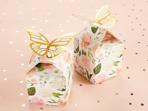 Cutie Eleganta pentru bomboane Tematica Fluturi Cutie Eleganta pentru bomboane Tematica Fluturi