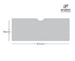Invitatii nunta lux cu plic albastru cu print argintiu pe carton cu sidef