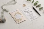 Invitatii nunta cu plic eleganta inclus in pret