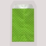 Punga mercerie verde imprimeu buline - lwc alb 70gr/m2 9x15 cm - 200 buc 1 Punga mercerie verde imprimeu buline – lwc alb 70gr/m2 9×15 cm – 200 buc
