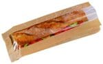 Caracteristici:Hartie kraft natur 40gr/mp + polietilenaRezistente la grasimeDesign atractivPotrivita pentru produse de patiserie