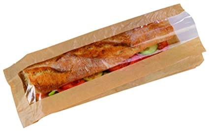 Pungi cu fereastra Caracteristici:Hartie kraft natur 40gr/mp + polietilenaRezistente la grasimeDesign atractivPotrivita pentru produse de patiserie