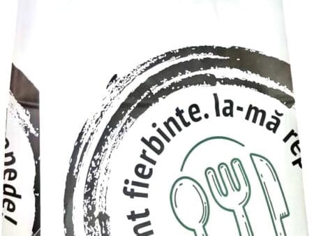 Caracteristici:Hartie alba 70gr/mpDesign atractivPrezentarea produselor alimentare cu design elegantPotrivita pentru gama larga de produseIdeal pentru restaurante