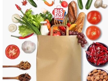 Caracteristici:&nbsp;Hartie kraft natur 70-90 gr/mp&nbsp;Design atractiv&nbsp;Ideala pentru a inlocui sacosele din plastic