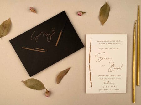 Invitatii nunta negru 18