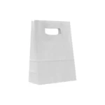 Sacosa alba cu maner 18x9x25cm perfecta pentru cadouri 1 Sacosa alba cu maner