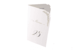 Meniu nunta elegant 10 x 20cm auriu 1 Meniu nunta elegant 10 x 20cm auriu