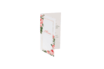 Meniu nunta elegant 9.5 × 21cm roz