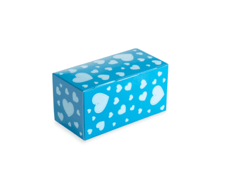 Cutii marturii petrecere nuanta bleu
