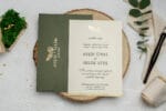 Invitatie nunta verde 11