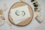 Invitatie nunta crem din carton 9x14cm ǀ e-Marturii.ro