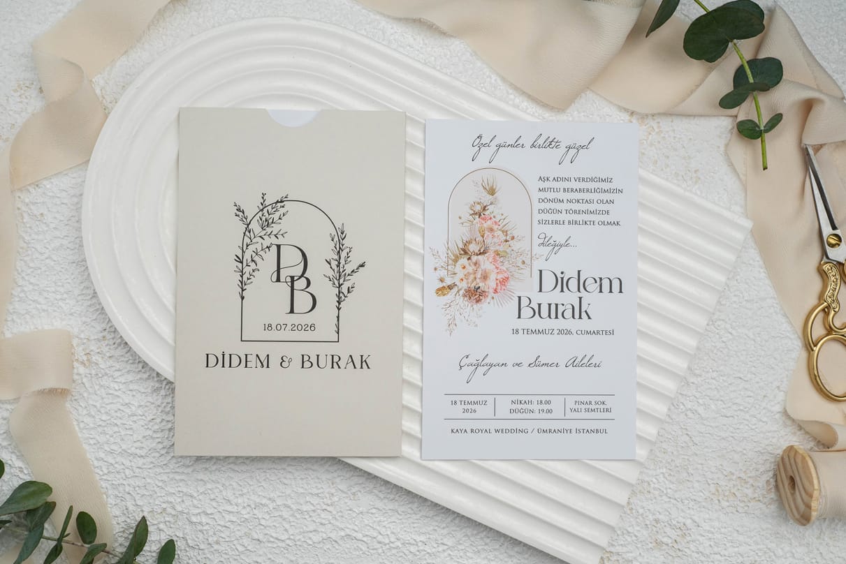 Invitatie nunta alb din carton 12 Invitatie nunta alb din carton 12