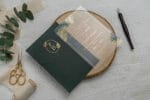 Invitatie nunta verde 13 x 10cm – e-Marturii