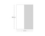 Invitatie nunta gri din carton 15x10cm ǀ e-Marturii.ro