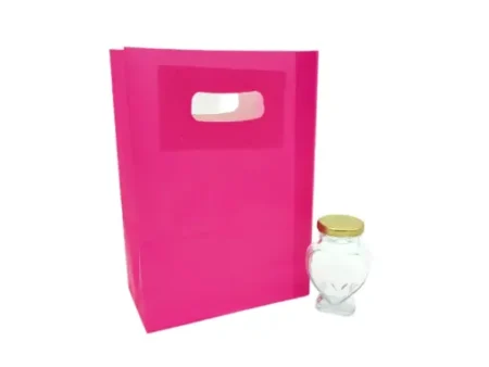 SET Marturie nunta 1 Pink Pungi Borcane 106ml