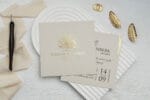 Invitatie nunta auriu 11
