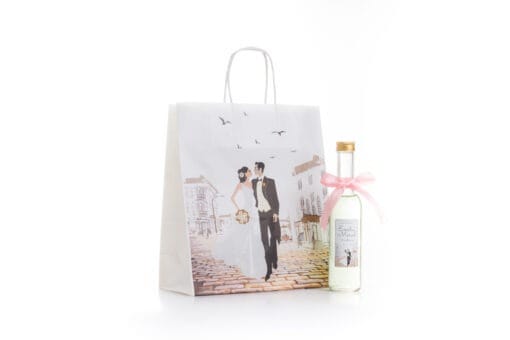 SET Marturie nunta 2 Pungi Sticle 200ml 447 SET Marturie nunta 2 Pungi Sticle 200ml 447