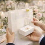 Set marturii nunta Flower-Bouquet, pungi, sticle si cutii