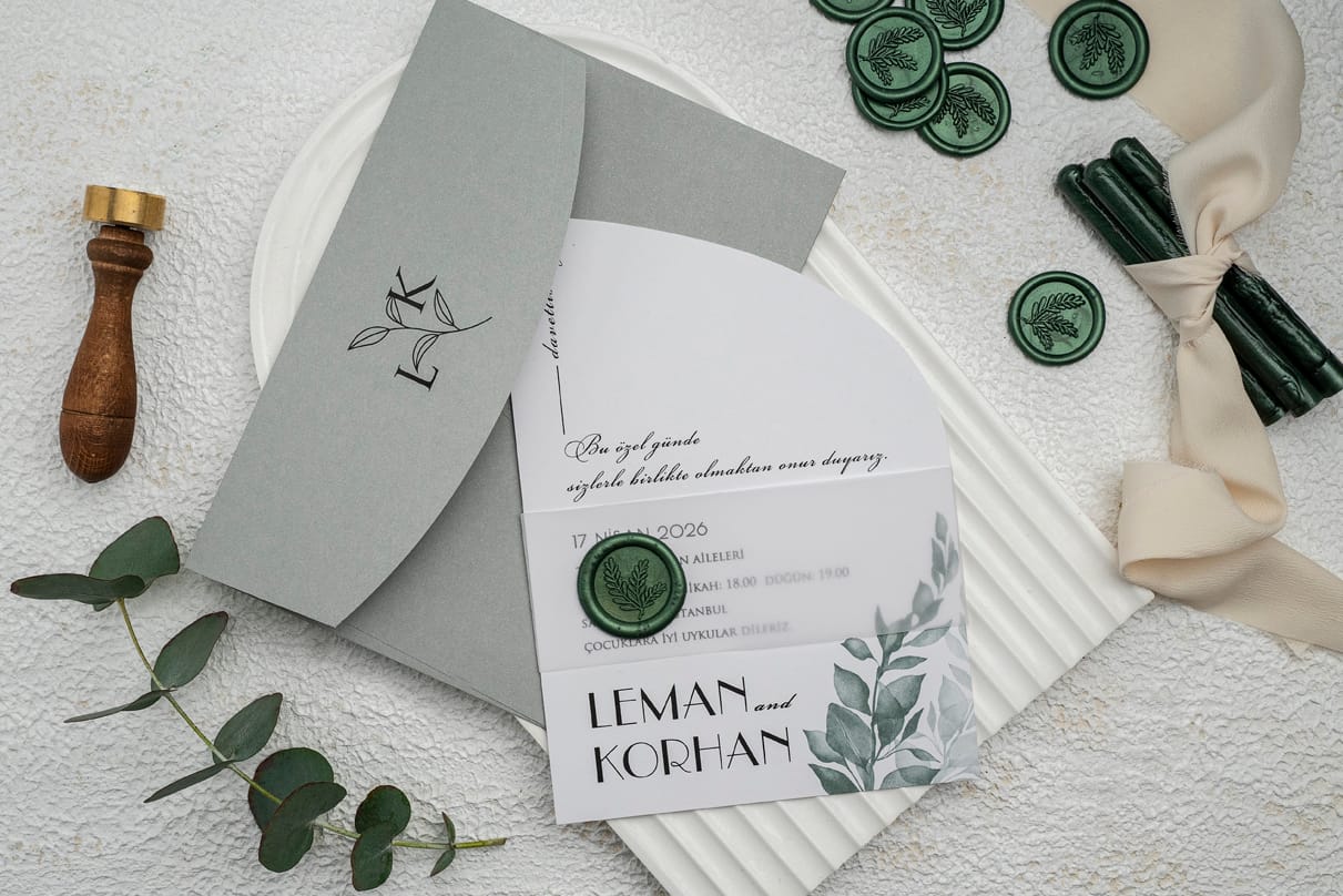 Invitatie nunta gri din carton 7 Invitatie nunta gri din carton 7