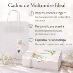 Set Marturii Nunta 10-Roses: Pungi, Sticle, Cutii Personalizate
