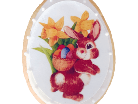 Biscuite Turta dulce iepuras cu flori