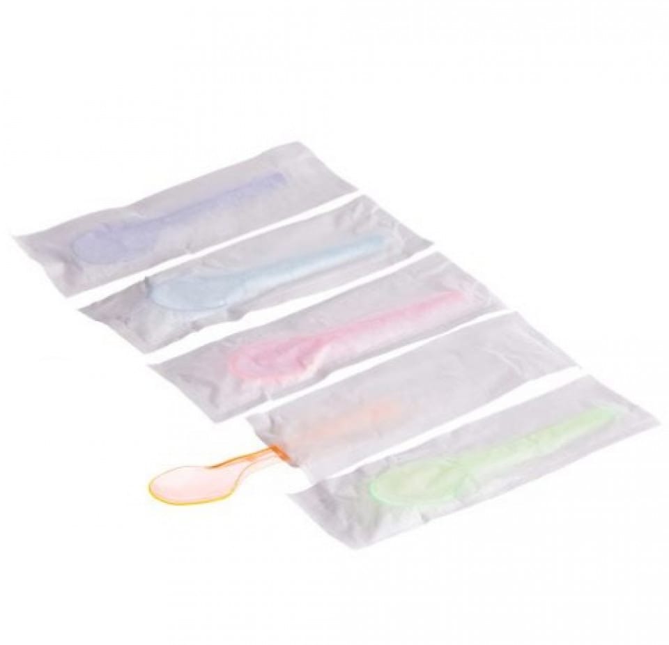 Lingurite inghetata multicolore ambalate individual 500 buc Lingurite inghetata multicolore ambalate individual 500 buc