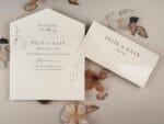 Invitatie nunta cu design floral 13334-elite