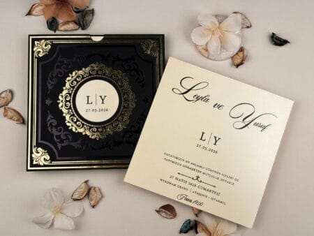Invitații de nuntă elegante - Modele rafinate pentru o zi memorabilă