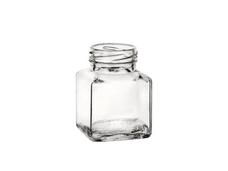 Borcan patrat 110ml
