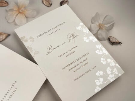 Invitații de nuntă elegante 13x18cm -13329-elite